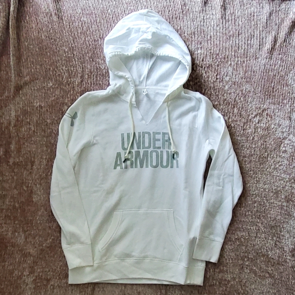 Under Armour White Hoodie